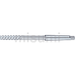 高速钢大螺旋角铰刀/右刃左螺旋角60°/MT柄/0.1mm位指定型