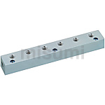 Manifold Block for Hydraulic/Pneumatic Use, Side-Through Hole, Top Port Type