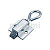 Economy Draw Latches, Pull Ring Type, Self-Locking, Round Pull Ring