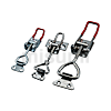 Economy Draw Latches, Threaded Type, Triangular/T-Shaped, for Medium Load