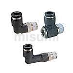 冷却水用快速接头 -整体式普通型/耐热60℃/L型接头-