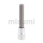 套筒12.5MM系列100mm长6角旋具套筒