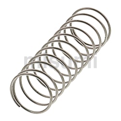 圆线螺旋弹簧 外径基准不锈钢型 超轻载型 弹簧常数0.05～0.98N/mm
