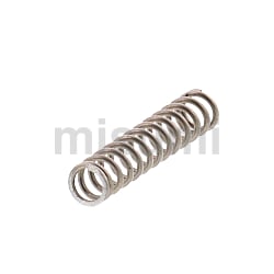 圆线螺旋弹簧 外径基准不锈钢型 重载型 弹簧常数2.0-14.7N/mm