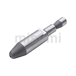 定位销 焊接夹具用/前端锥头R型/无肩止动螺丝型