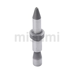 定位销 焊接夹具用/前端锥头R型/带肩止动螺丝型/无研磨退刀槽