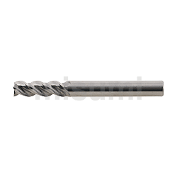 大螺旋角型立铣刀（硬质合金） AL5D-2铝材专用平底铣刀(5倍刃长型)_日