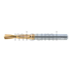 超硬合金钻头 高硬度钢加工用 立铣刀柄型/超短刃型・标准型（先端角140°）