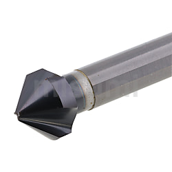 超硬合金钻头 TiAlN涂层 倒角钻 3刃/90°型/标准型・长柄型