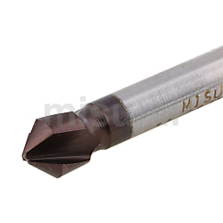 高速钢钻头 TiAℓN涂层含钴高速钢倒角钻 3刃/90°/标准型・长柄型