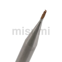 超硬合金立铣刀 XCP涂层 平头型 高硬度钢加工用 2刃/超短刃 长颈型 深肋槽加工用 