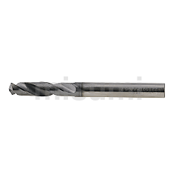 直柄型/立铣刀柄型 钻头 硬质合金 一般用短型直柄（先端角140°）