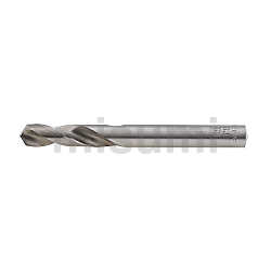 直柄型钻头 高速钢  一般用全磨制公制短型（先端角118°）