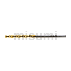 直柄型钻头 高速钢 EX-GDR一般加工用标准刃长型（先端角130°）