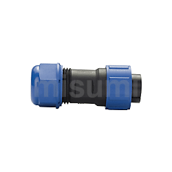 PSCW系列直通型插头 树脂螺纹防水连接器型