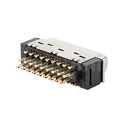 EMI对策焊接式插针连接器 IEEE1284（MDR）/高品质