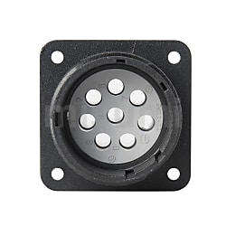 CE01/NB01系列 面板安装型插座 金属卡扣防水连接器
