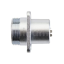 NJC系列面板安装型插座 金属螺纹连接器