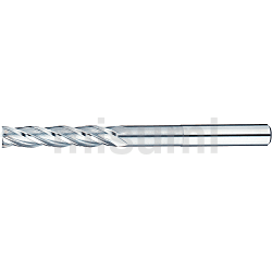 超硬合金立铣刀 石墨加工用 平头型 4刃/长刃型