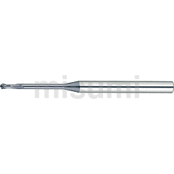 超硬合金立铣刀 XAL-BEM2LB XAL涂层硬质合金长颈球头型立铣刀 2刃/超短刃/长颈型