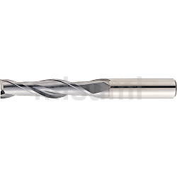 高速钢铣刀 TiCN涂层粉末高速钢平头型立铣刀 2刃・长刃型