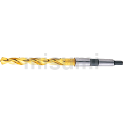TiN高速钢钻头 一般加工用锥柄型/标准型（先端角118°）