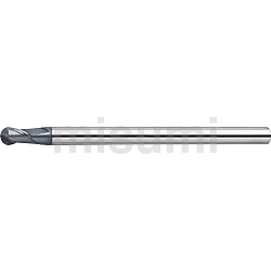 超硬合金立铣刀 MR涂层 球头型 2刃 / 短刃型