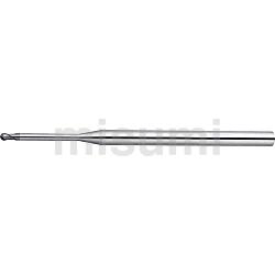 超硬合金立铣刀 MR涂层 球头型 2刃/长颈型