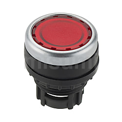 塑料按钮 φ22按钮带灯按钮LA42（圆形/正方形）
