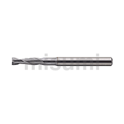 超硬合金立铣刀 平头型 整体硬质合金经济型二刃立铣刀ME系列