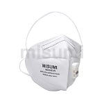 舒适款头挂式折叠式带阀颗粒物防护口罩