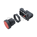 平头按钮头 XB5AA平头按钮(弹簧返回)