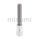 套筒12.5MM系列100mm长6角旋具套筒