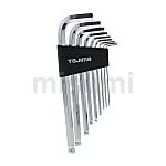 英制平头内六角扳手 9件套