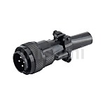 MMS系列直通型插头 MIL规格防水型