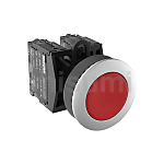 Φ30易装卸型按钮开关 HMPB高寿命/高防护系列/φ30金属纯平嵌入圆型/无LED