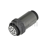 NB01/CE01系列直通型插头 金属卡扣防水连接器