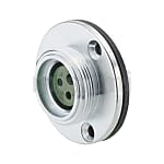 NWPC系列 面板安装型插座 金属螺纹防水连接器