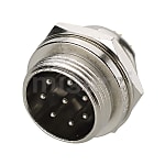 PLT系列面板安装型 插座连接器 金属螺纹连接器