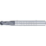 超硬合金立铣刀 TiAlN涂层XAC 球头型 2刃/短刃型