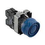 按钮 XB2B金属系列弹簧复位带罩型/22mm型