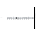 中空扳手T形中空扳手（功率型）带标准_快转机构