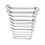 11件全抛光高颈双梅花扳手组套