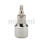 12.5MM系列50MM长12角旋具套筒