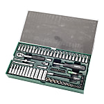 工具托组套-66件6.3mm系列套筒