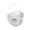 舒适款头挂式折叠式带阀颗粒物防护口罩