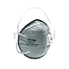 KN95杯型带阀有机蒸汽异味及颗粒物防护口罩（头挂式）