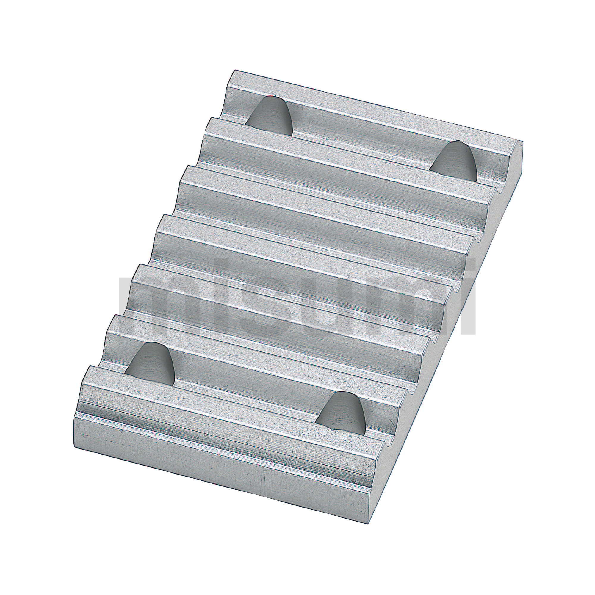 同步齿形带连接用齿板下部金属件紧凑型