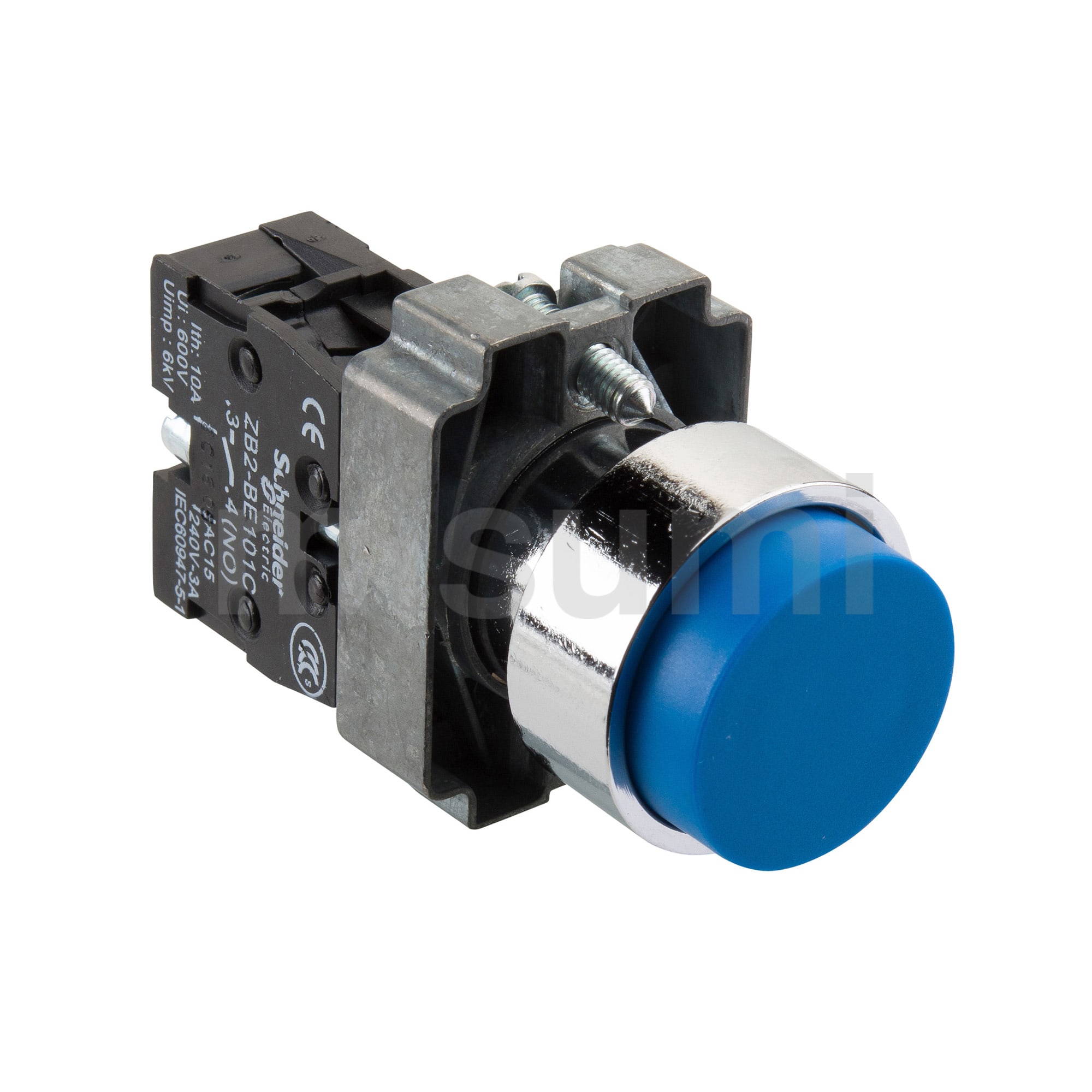 xb2b金属系列弹簧复位凸头按钮22mm