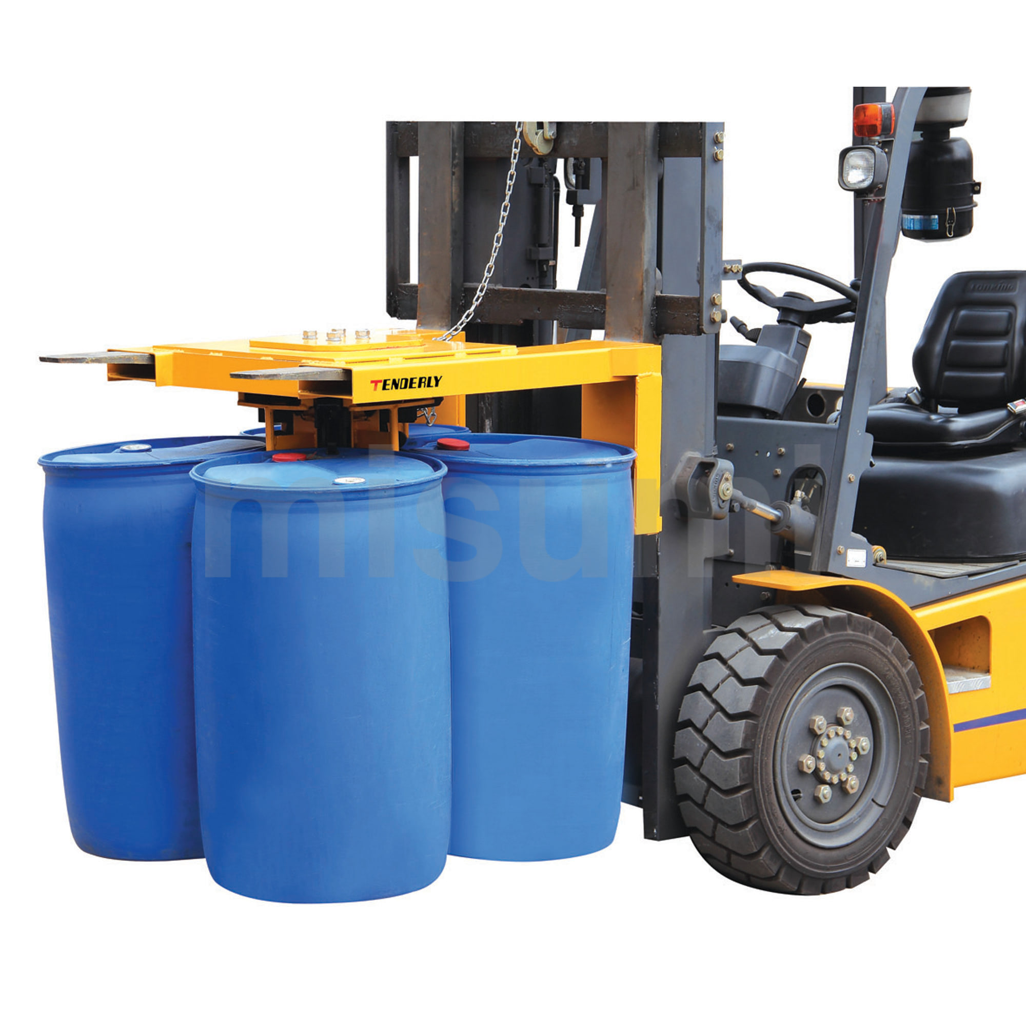 叼扣式叉车专用多桶搬运夹